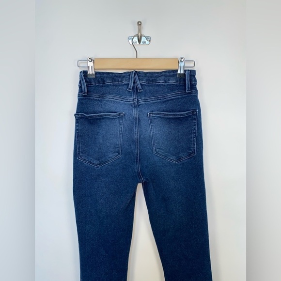 Good American GOOD WAIST SKINNY‎ JEANS blue867 - Picture 9 of 16